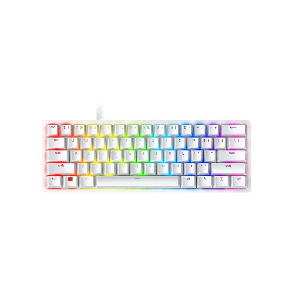 Keyboards | Huntsman Mini Mechanical Keyboard Clicky Optical Switch 61 Keys Wired RGB Keyboard for PC Laptop Silver Silver Computer Peripherals Keyboards