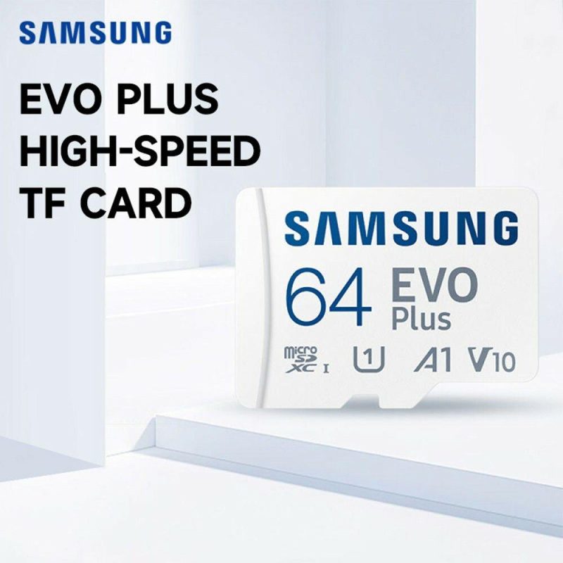 Memory Cards | EVO Plus 256GB TF Card U3 A2 V30 High-speed Micro SD Card up to 130MB/s Read Speed for Phone Tablet Security Monitoring Flash Drives & Storage Memory Cards