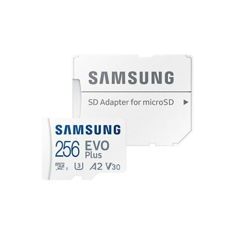 Memory Cards | EVO Plus 256GB TF Card U3 A2 V30 High-speed Micro SD Card up to 130MB/s Read Speed for Phone Tablet Security Monitoring Flash Drives & Storage Memory Cards