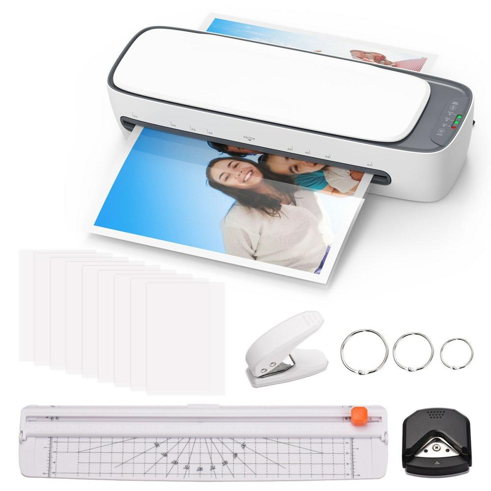 Other | A3 Size Multifunctional Hot and Cold Lamination 2 Roller System Desktop Laminator Machine Set Office & School Supplies Other