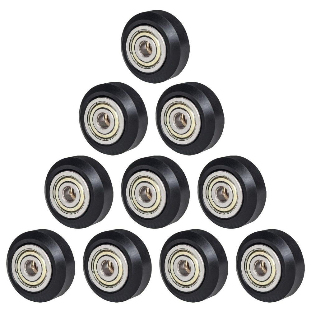 Printers & Supplies | 3D Printer Parts POM Pulley Wheel Black Office & School Supplies Black