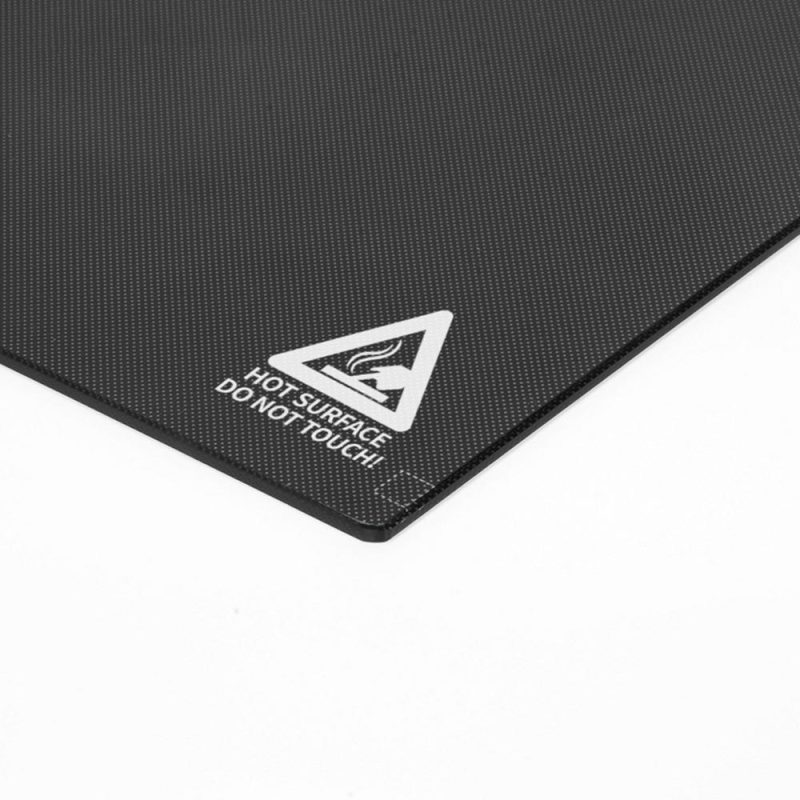 Printers & Supplies | Carbon Silicon Crystal Glass Print Bed Platform Build Surface 330*330mm for 3D Printer Hotbed Black Office & School Supplies Black