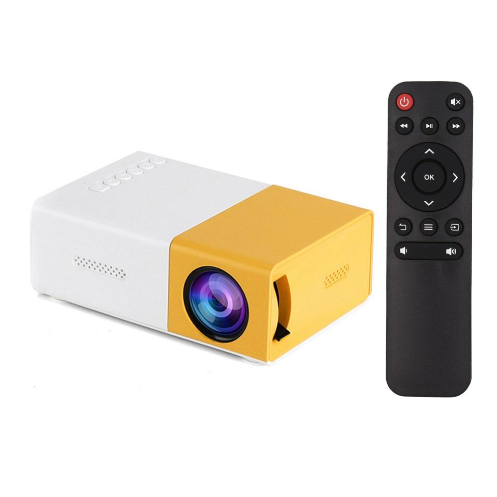 Projectors | Mini LED Projector Supports 720P / 1080P Portable Video Projector with Built-in Speaker & Remote Control Support HD / AV / USB / Audio 3.5mm Interface for Home Theater Entertainment Office & School Supplies Projectors