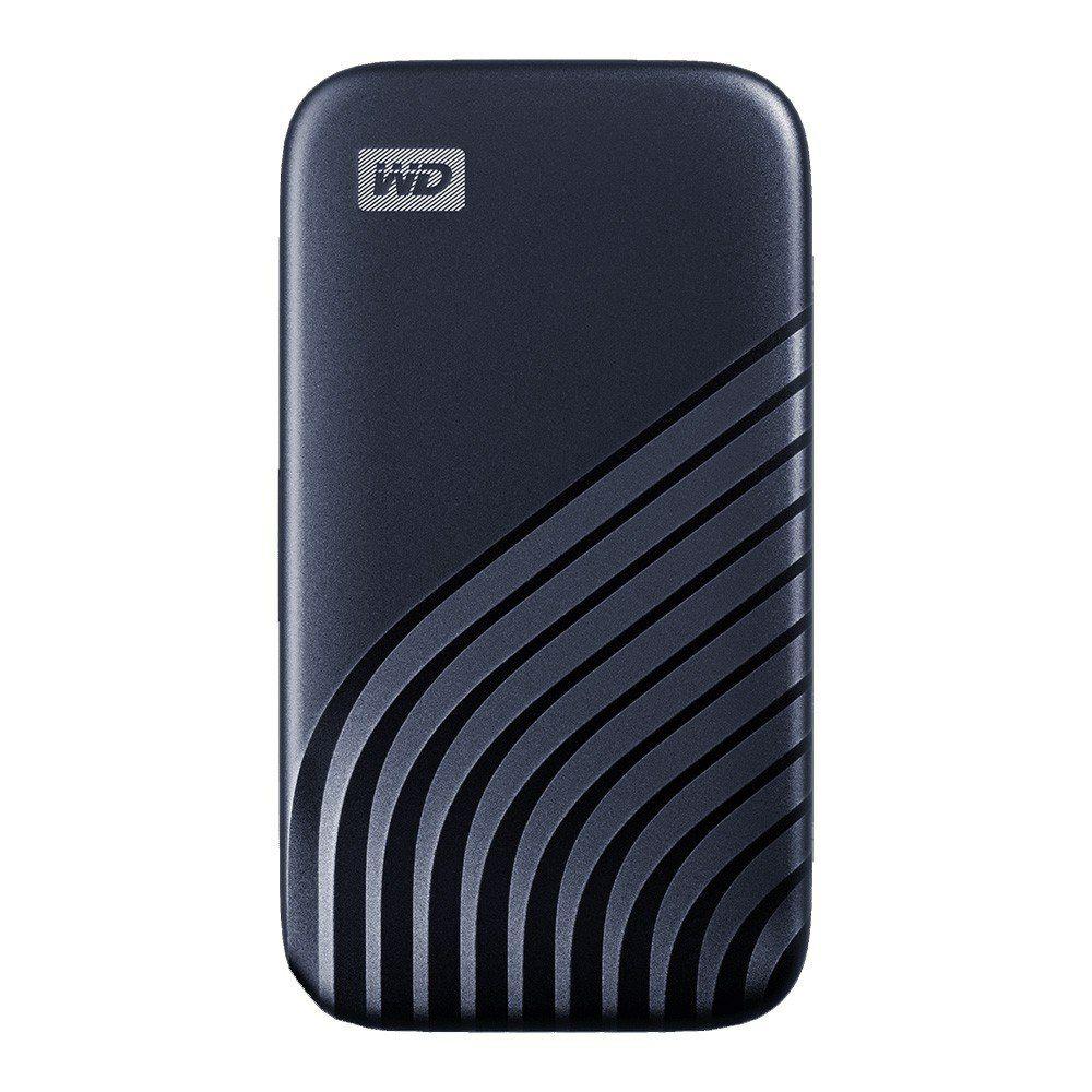 Solid State Drives | My Passport SSD 500GB Type-C Portable Solid State Drive NVMe High-speed Technology 256-bit AES Hardware Encryption Grey Blue Flash Drives & Storage Blue