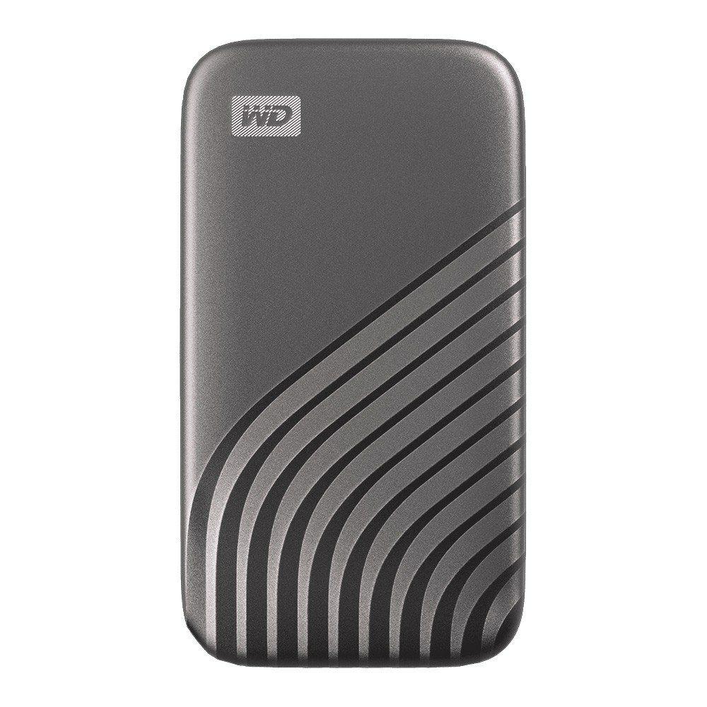 Solid State Drives | My Passport SSD 500GB Type-C Portable Solid State Drive NVMe High-speed Technology 256-bit AES Hardware Encryption Grey Gray Flash Drives & Storage Gray