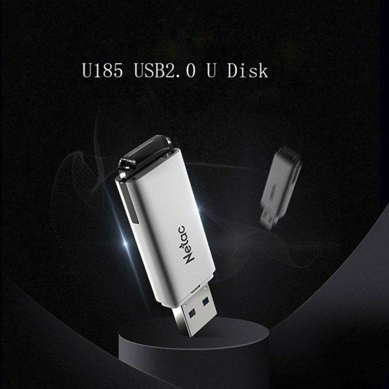 USB Flash Drives | U185 32GB USB2.0 U Disk Portable USB Flash Drive Built-in Encryption Software Small Size Plug and Play Wide Compatibility Flash Drives & Storage USB Flash Drives